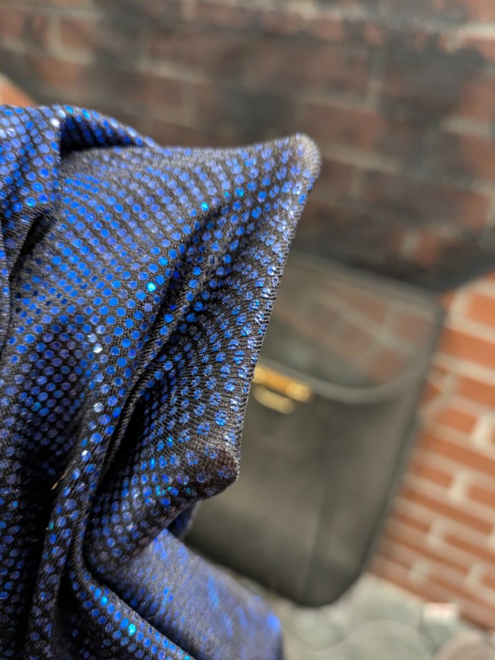 Blackmilk Clothing Shattered Sapphire Leggings M - Picture 7 of 8